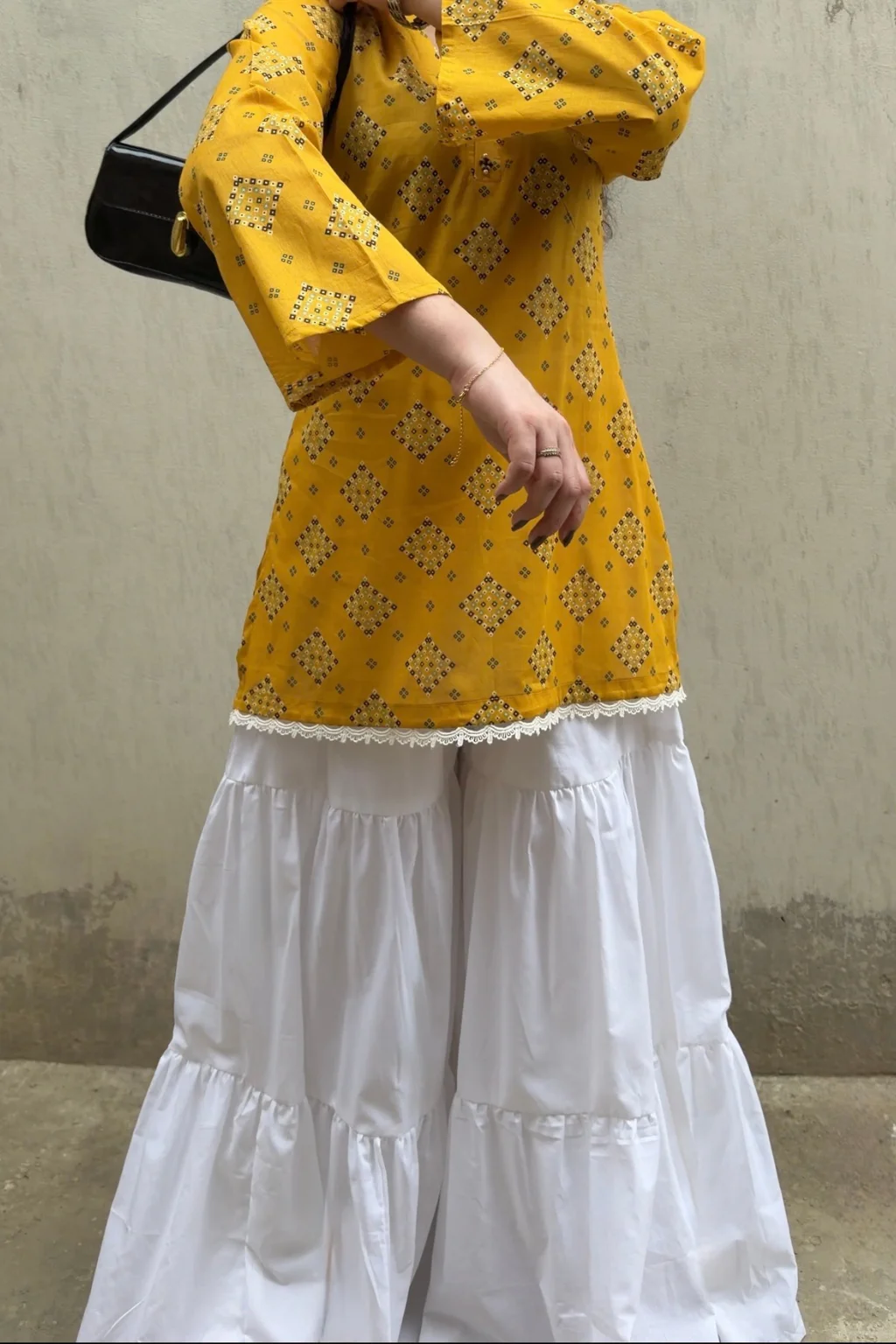 NIMBU MIRCHI CORSET KURTI
