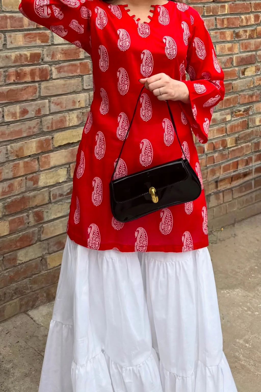 GUL PATTI CORSET KURTI