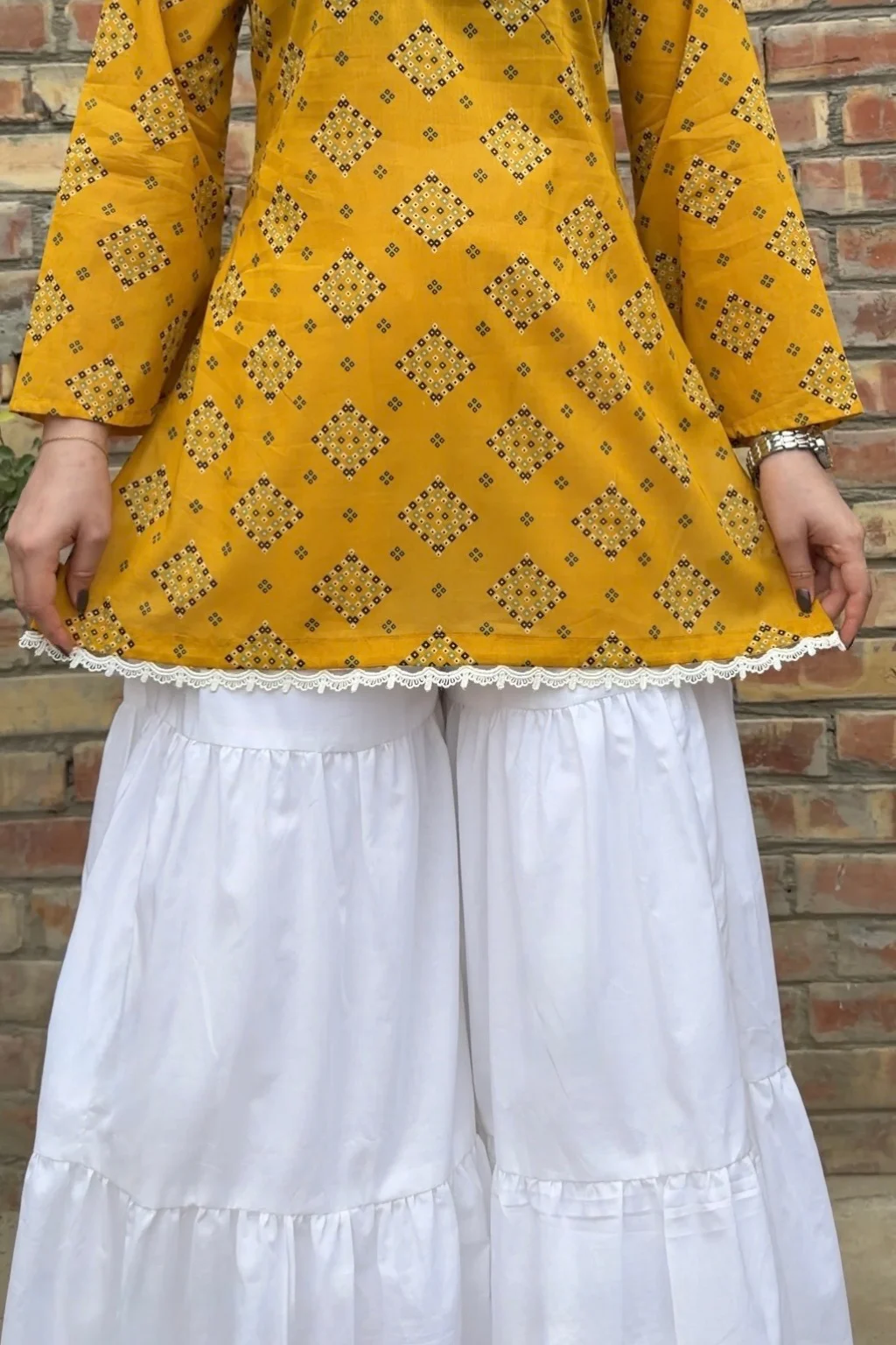 NIMBU MIRCHI CORSET KURTI