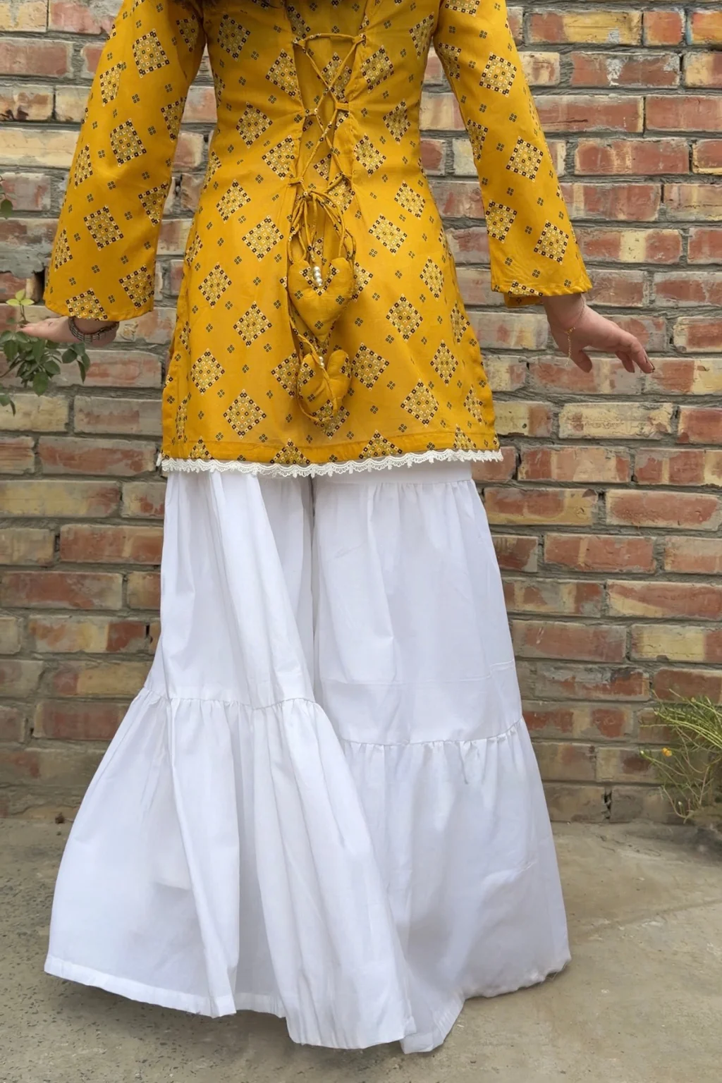 NIMBU MIRCHI CORSET KURTI